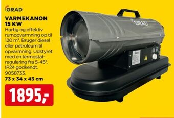jem & fix Grad varmekanon tilbud