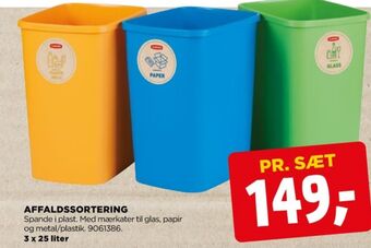 jem & fix Curver affaldsspand tilbud