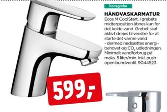 jem & fix Hansgrohe håndvaskarmatur tilbud