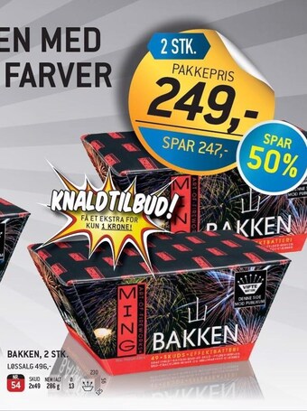Thansen Bakken 2 stk tilbud