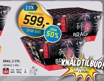 Thansen Brag 2 stk tilbud