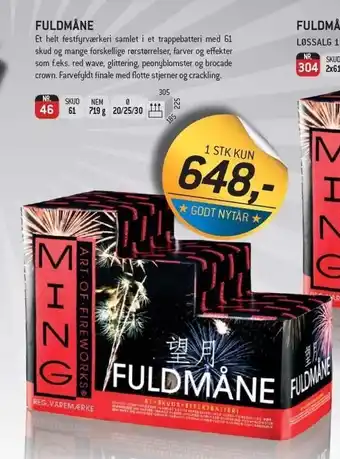 Thansen Fuldmåne tilbud