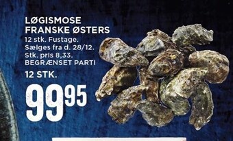 Løgismose franske østers