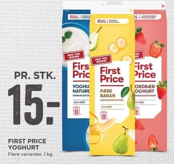MENY First price yoghurt tilbud