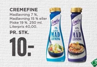 MENY Cremefine tilbud