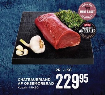 MENY Chateaubriand af oksemørbrad tilbud
