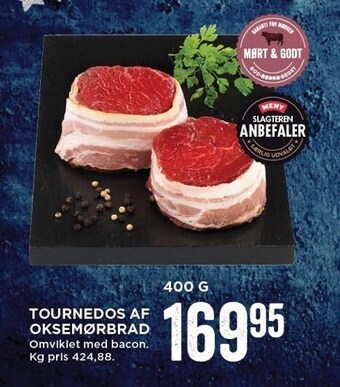 MENY Tournedos af oksemørbrad tilbud