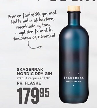 MENY Skagerrak nordic dry gin tilbud