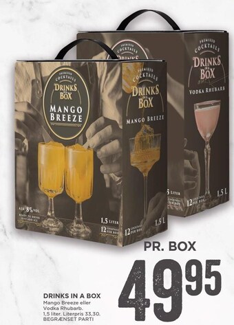 Drinks in a box