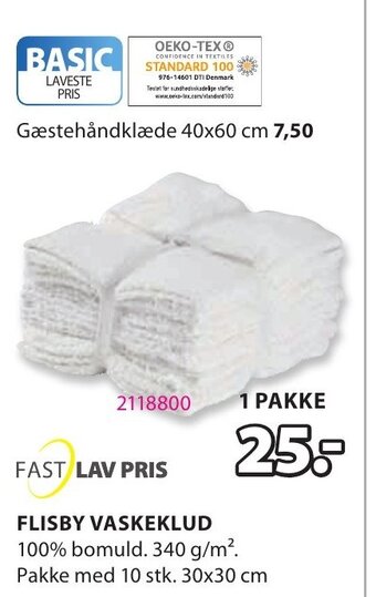 Flisby Vaskeklud