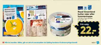 Royal Greenland kutter rejer eller hummersuppe