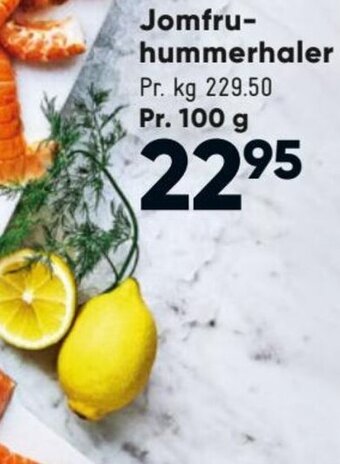 Bilka Jomfruhummerhaler tilbud