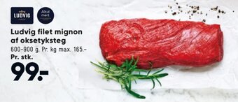 Bilka Ludvig filet mignon af oksetyksteg tilbud
