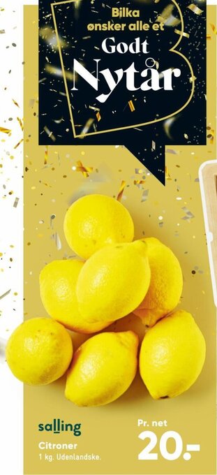 Bilka Salling Citroner tilbud