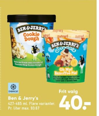 Bilka Ben & Jerry's tilbud
