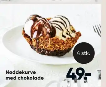 Bilka Nøddekurve med chokolade tilbud