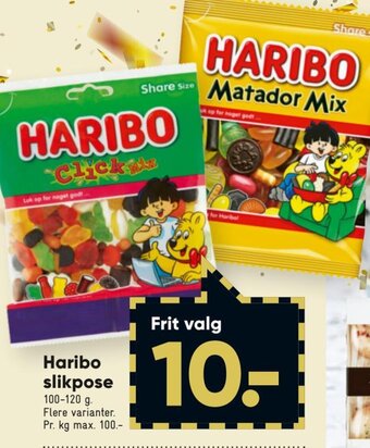 Haribo Slikpose