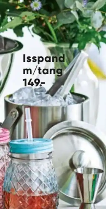 Isspand m/ tang