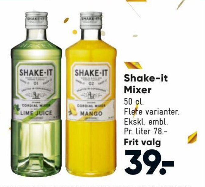 Shakeit Mixer tilbud hos Bilka