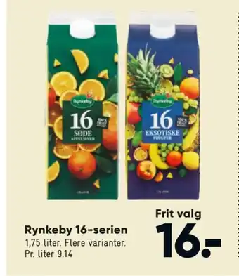 Bilka Rynkeby 16-serien tilbud