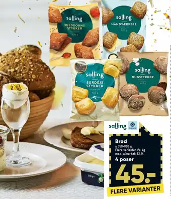 Bilka Salling Brød k tilbud