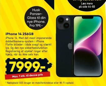 Bilka iPhone 14 256GB tilbud