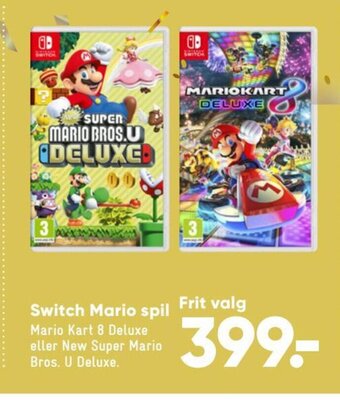 Bilka Switch Mario Spil tilbud