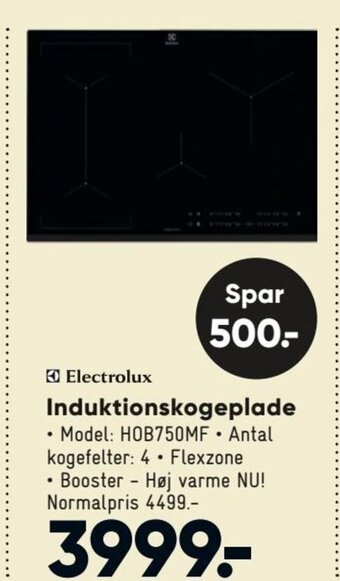 Bilka Electrolux Induktionskogeplade tilbud