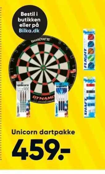 Bilka Unicorn Dartpakke tilbud