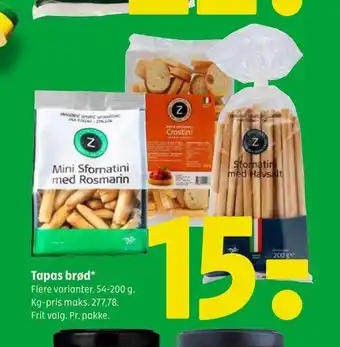 Coop 365 Tapas brød tilbud