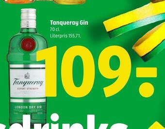Coop 365 Tanqueray gin tilbud