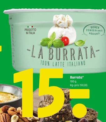 Coop 365 Burrata tilbud