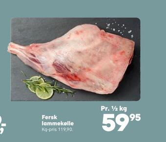 Kvickly Fersk lammekølle tilbud