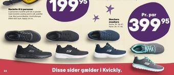 Kvickly Skechers sneakers tilbud