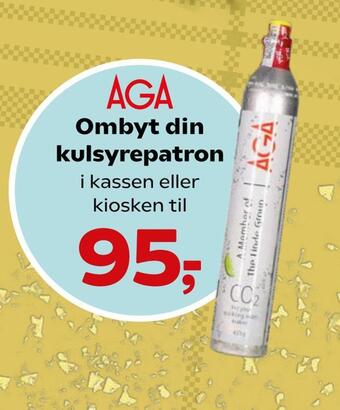 Dagli'Brugsen Ombyt din kulsyrepatron tilbud
