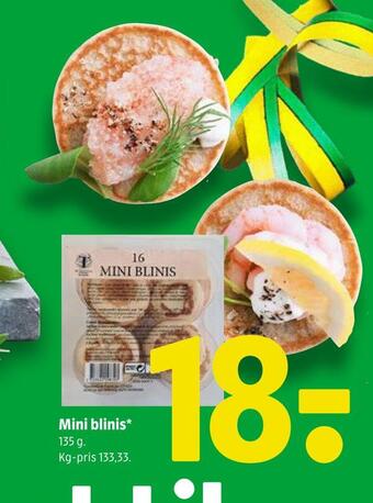 Coop 365 Mini blinis tilbud