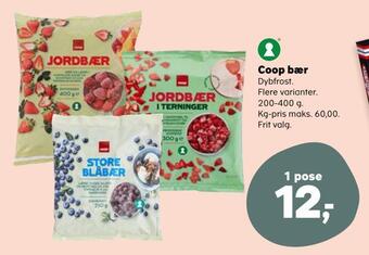Kvickly Coop bær tilbud