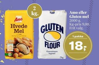 Amo eller gluten mel