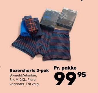Kvickly Boxershorts 2-pak tilbud