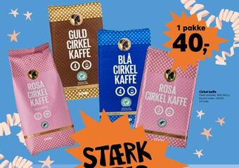 SuperBrugsen Cirkel kaffe tilbud