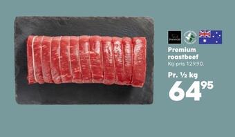 Kvickly Premium roastbeef tilbud