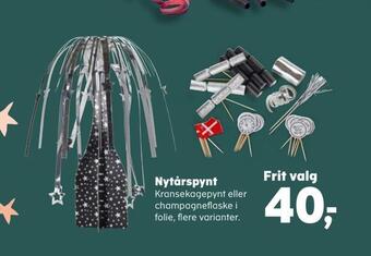Kvickly Nytårspynt tilbud
