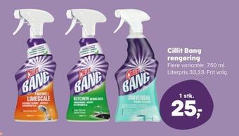 SuperBrugsen Cillit bang rengøring tilbud