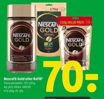 Coop 365 Nescafé gold eller refill tilbud
