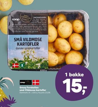 Kvickly Smag forskellen små vildmose kartofler tilbud