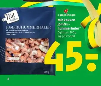 Coop 365 Mit køkken jomfruhummerhaler tilbud
