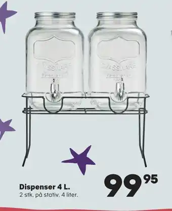 Kvickly Dispenser 4 l tilbud