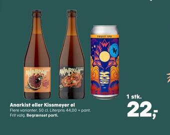 SuperBrugsen Anarkist eller kissmeyer øl tilbud