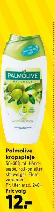 Bilka Palmolive Kropspleje tilbud
