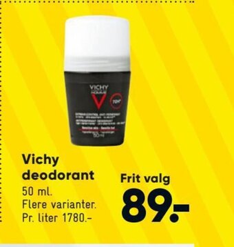 Bilka Vichy Deodorant tilbud